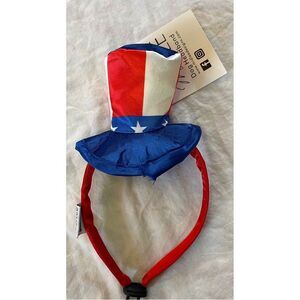 Uncle Sam 4th of July Hat for Large Dogs